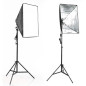 Shadowless svjetlo za studio - set 2x svjetlo