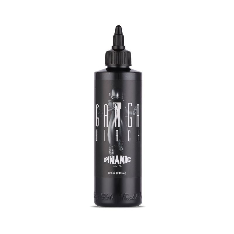 Ganga Black Dynamic Tattoo Ink - 240 ml Ganga Black Dynamic Tattoo Ink - 240 ml
