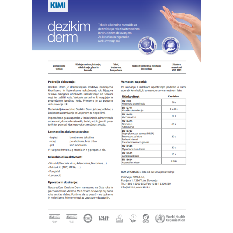 Dezikim Derm 500ml s pumpico Dezikim Derm 500ml s pumpico