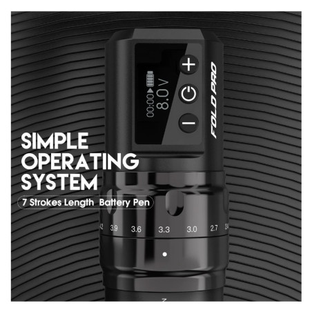 Mast Wireless Tattoo Pen Fold Pro + 2 baterije