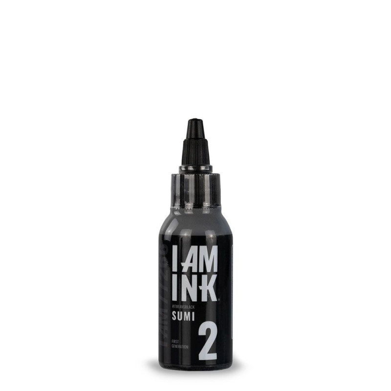 I AM INK - First Generation 2 Sumi - 50ml I AM INK - First Generation 2 Sumi - 50ml