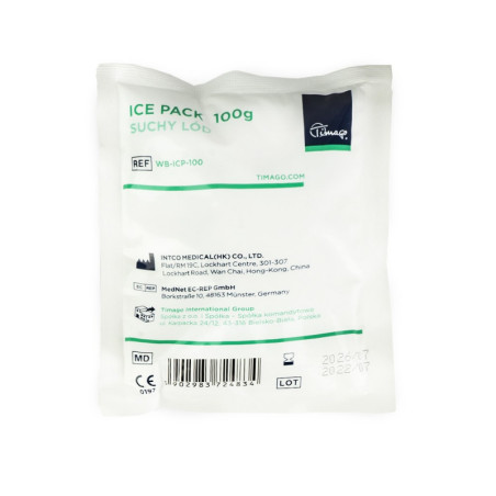 Dry ice - cold compress