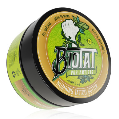 Biotat Natural Numbing Tattoo Butter 100g