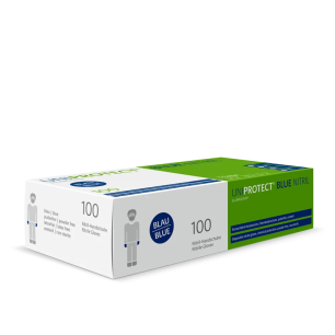 UNIGLOVES UniProtect Blue – Nitril M