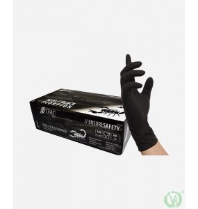 LLateks Rukavice Nitras Black Scorpion Veličina XL