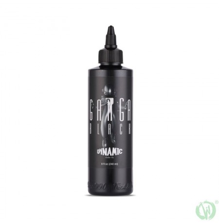 Ganga Black Dynamic Tattoo Ink – 240 ml