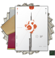 S8 Red Thermal Stencil Papir 100 komada